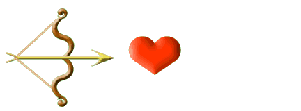 Gif animé coeur arc